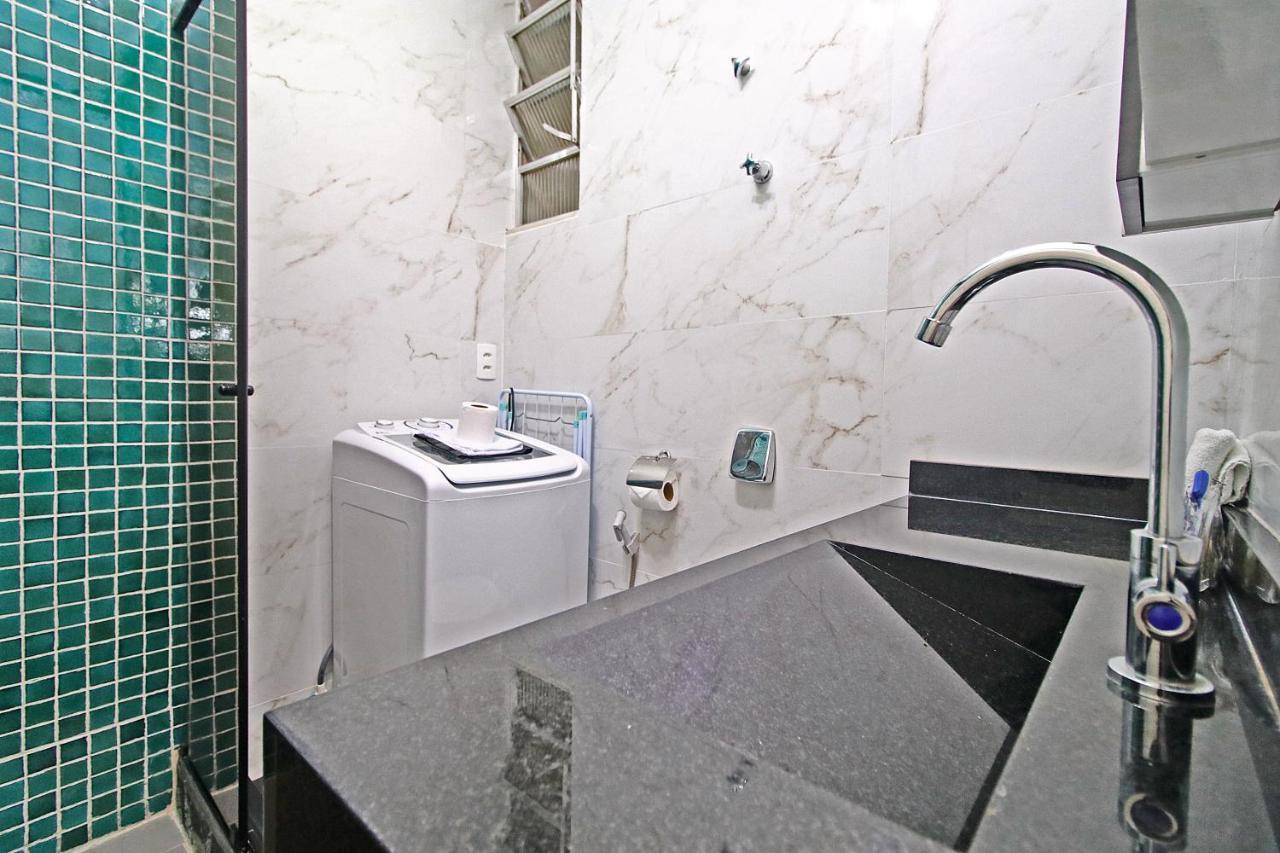 شقة Fantastico 1 Quarto E Sala Em Copacabana Com Vista Para Natureza ريو دي جانيرو المظهر الخارجي الصورة