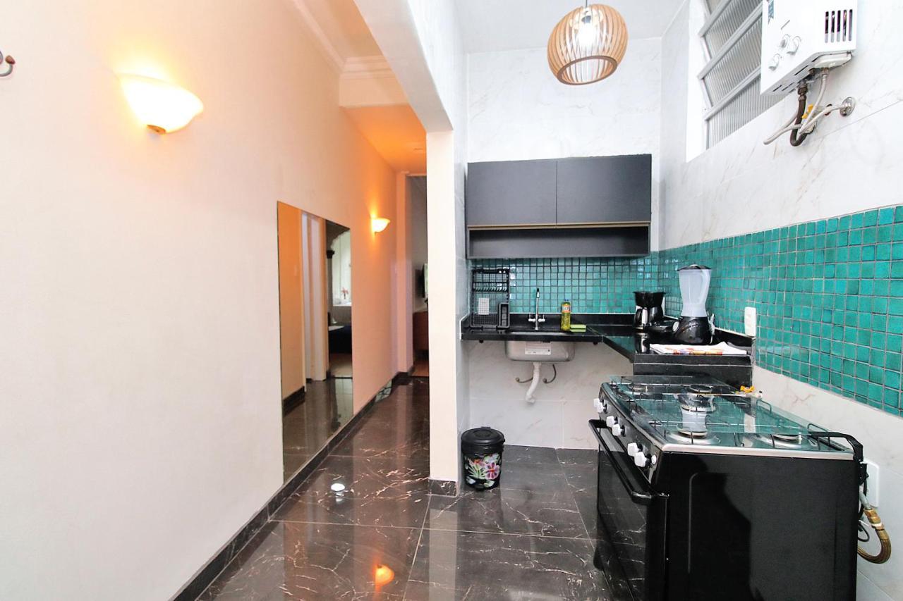 شقة Fantastico 1 Quarto E Sala Em Copacabana Com Vista Para Natureza ريو دي جانيرو المظهر الخارجي الصورة