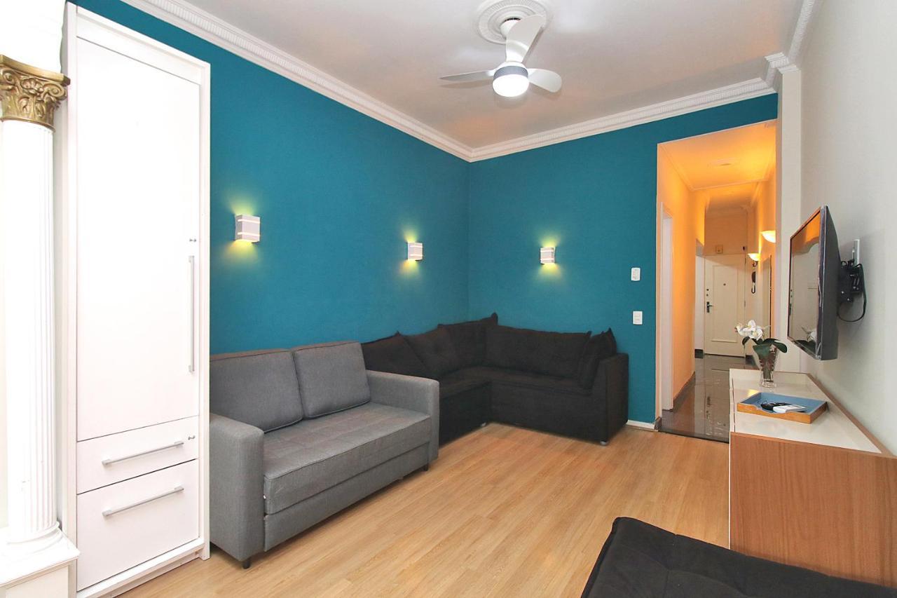 شقة Fantastico 1 Quarto E Sala Em Copacabana Com Vista Para Natureza ريو دي جانيرو المظهر الخارجي الصورة