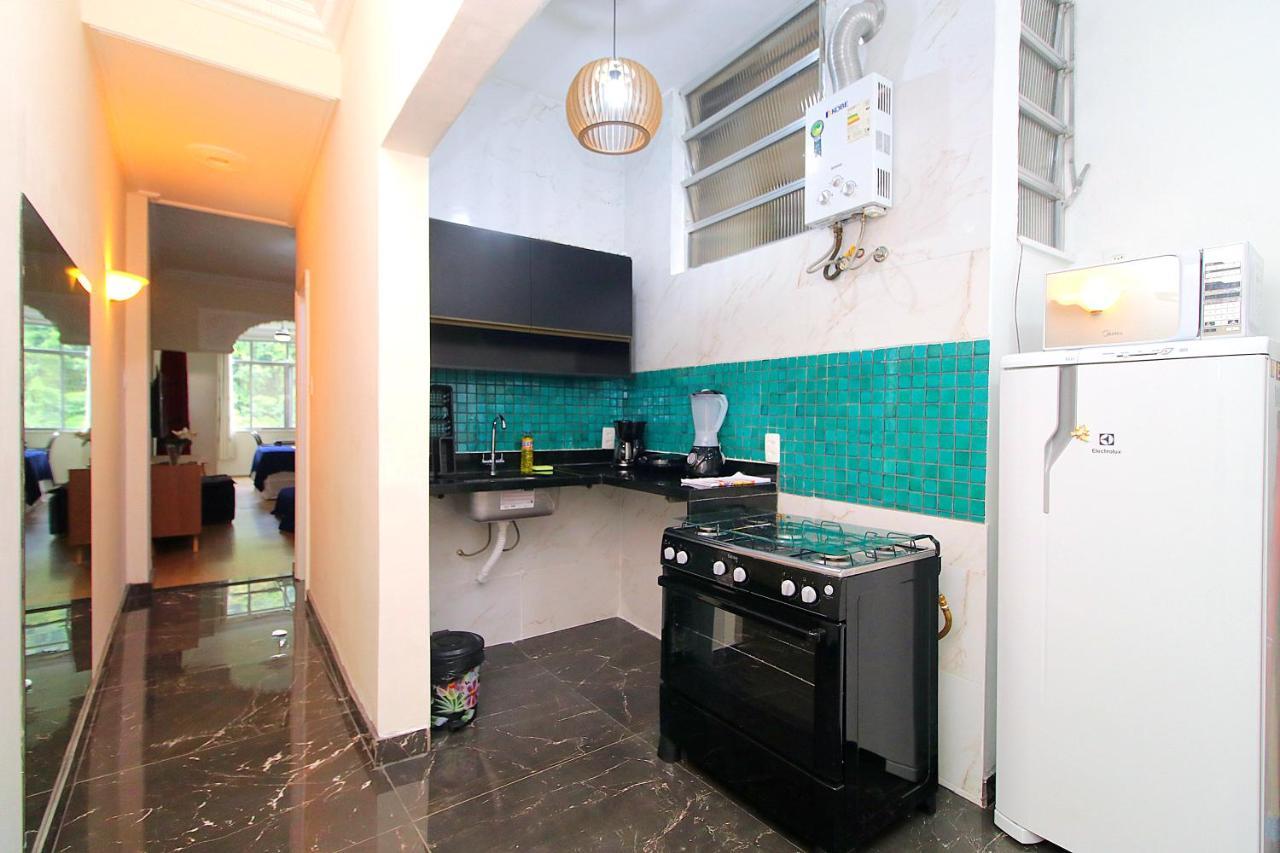 شقة Fantastico 1 Quarto E Sala Em Copacabana Com Vista Para Natureza ريو دي جانيرو المظهر الخارجي الصورة