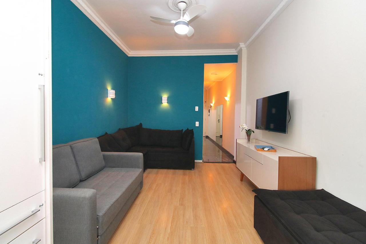شقة Fantastico 1 Quarto E Sala Em Copacabana Com Vista Para Natureza ريو دي جانيرو المظهر الخارجي الصورة