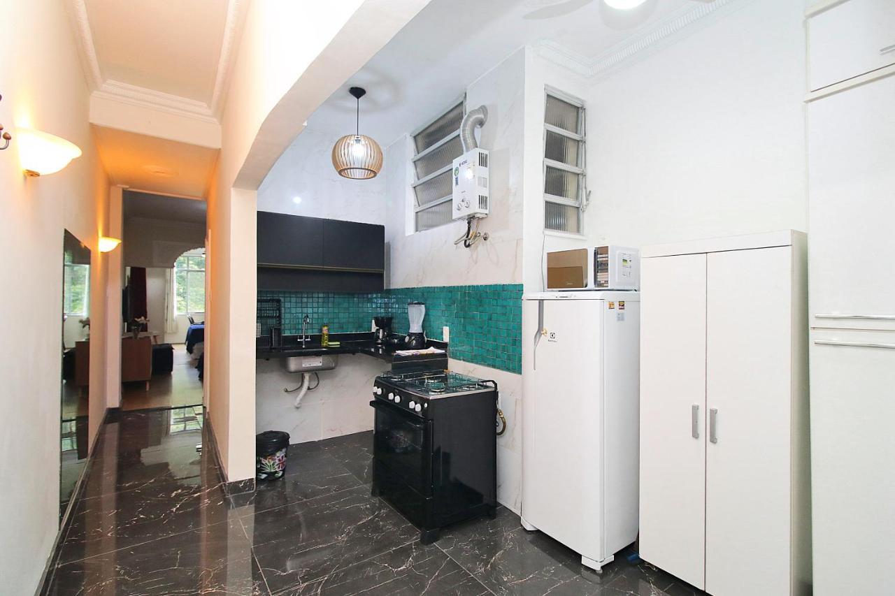 شقة Fantastico 1 Quarto E Sala Em Copacabana Com Vista Para Natureza ريو دي جانيرو المظهر الخارجي الصورة